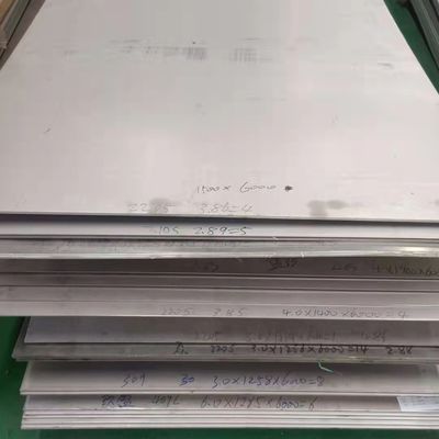 202 Hot Rolled Stainless Steel Plate 3.0 - 8.0mm Width 1500mm SS Plate From BAOSTEEL