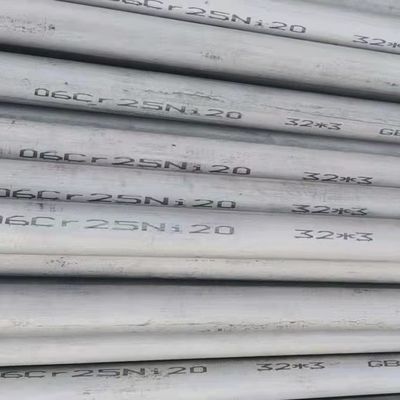 Low Carbon 304L Stainless Steel Seamless Tube SCH40 DN10-300 In 6m Length