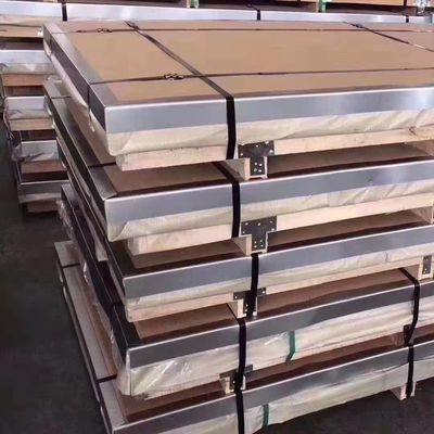Cold Rolled 201 Stainless Steel Sheet 0.3 - 3.0mm 2B HL 8K Finishing with PVC Film SS Sheet