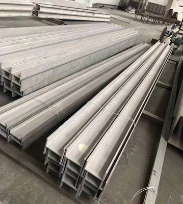 201 Wide Flange Stainless Steel Beam 6m Pickling Finishing