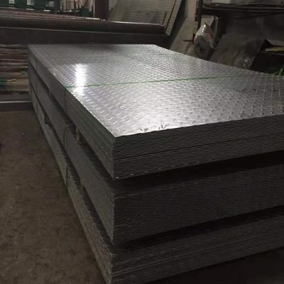 ASTM 304 Stainless Steel Checkered Plate Stainless Steel Diamond Tread Plate for Floor