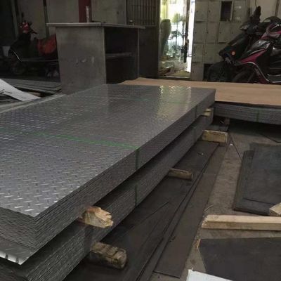 ASTM 304 Stainless Steel Checkered Plate Stainless Steel Diamond Tread Plate for Floor