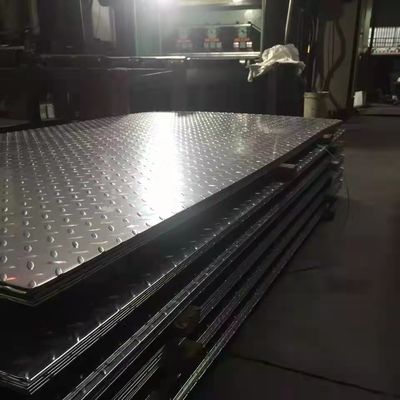 4ftx8ft Checkered 1.0-4.0mm 304 Plate ASTM EN GB 1000mm 1219mm 1500mm