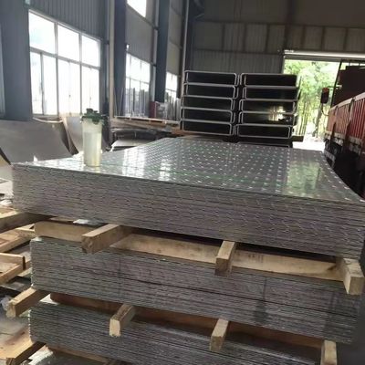 4ftx8ft Checkered 1.0-4.0mm 304 Plate ASTM EN GB 1000mm 1219mm 1500mm