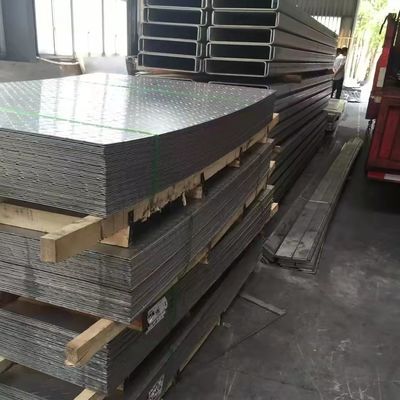 Hot Rolled Stainless Steel Chequer Plate 201 304 310S 316L 321 ASTM EN GB Standard