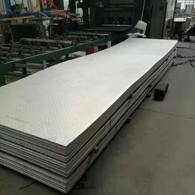 Hot Rolled Stainless Steel Chequer Plate 201 304 310S 316L 321 ASTM EN GB Standard