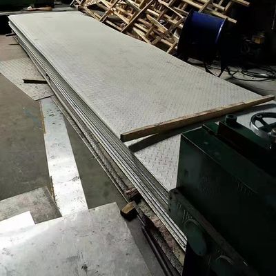 1.0-8.0mm 316L Stainless Steel Plate Checkered 1.4404