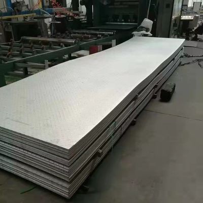 ASTM 201 304 Stainless Steel Sheet Metal 430 310S 316 321 304 Embossed Checkered Anti Print Finger Perforated