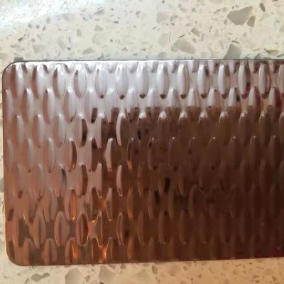 Cold Rolled 304 Stainless Steel Plate Checkered Anti Slip