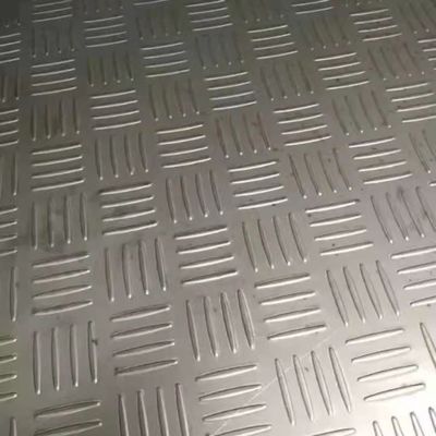 201 304 316L Anti Slip Checkered Stainless Steel Sheet