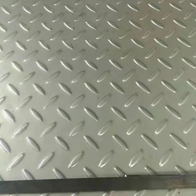 SUS316L Anti Slip Stainless Steel Plate ASTM JIS GN EN Stainless Checkered Plate