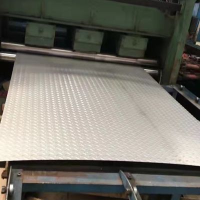 SUS316L Anti Slip Stainless Steel Plate ASTM JIS GN EN Stainless Checkered Plate