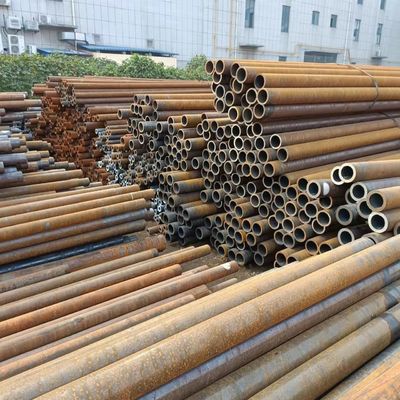 ASTM A333 Seamless Alloy Steel Pipe EN 1.0356 For Low Temperature Pipe Line Structure