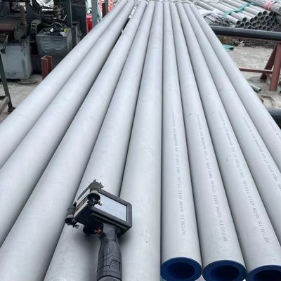 ASTM A312 TP321 Stainless Steel Pipe Heat Resistant SS For Gas OD10 - 406mm