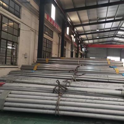 ASTM A312  304 Stainless Steel Welded Pipe / ERW SS Pipe DN10 - DN500 in 6m Length