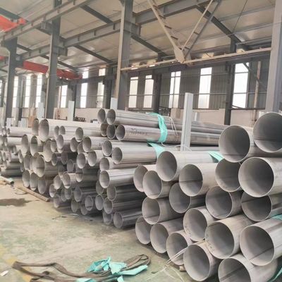 ASTM A312  304 Stainless Steel Welded Pipe / ERW SS Pipe DN10 - DN500 in 6m Length