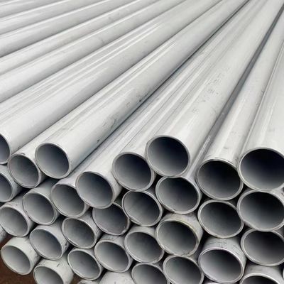 Aisi 316L Stainless Pipe Tube Length 6 - 12m Seamless Welded DN10