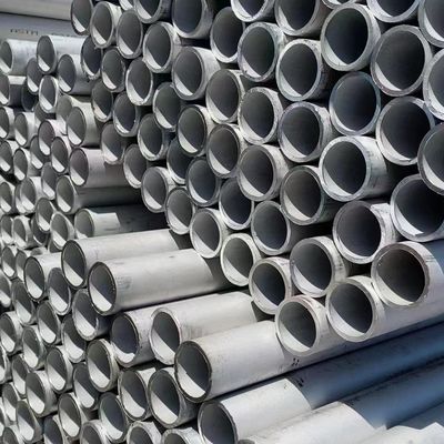 Aisi 316L Stainless Pipe Tube Length 6 - 12m Seamless Welded DN10