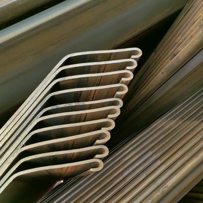 Steel Plate Pile Thickness 4.0 - 12.0mm in 6m Length Grade S355GP Q355B ST37-2