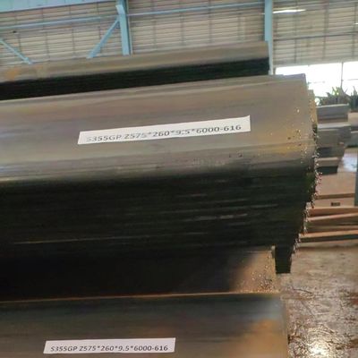 600X355X7 U Z Shape Type Sy295 Sy390 Hot Rolled Mild Interlocking Larsen Profile Structural Carbon Steel Sheet Pile