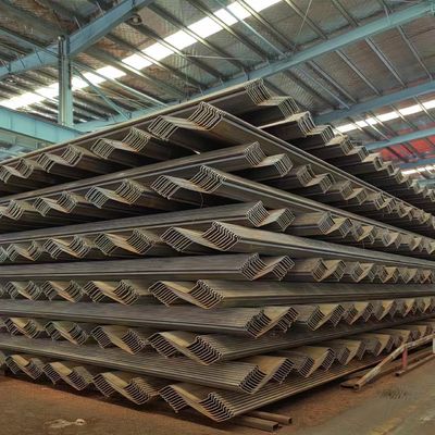 600X355X7 U Z Shape Type Sy295 Sy390 Hot Rolled Mild Interlocking Larsen Profile Structural Carbon Steel Sheet Pile