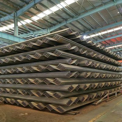 600X355X7 U Z Shape Type Sy295 Sy390 Hot Rolled Mild Interlocking Larsen Profile Structural Carbon Steel Sheet Pile