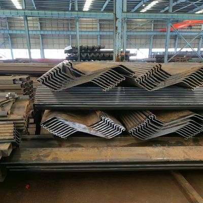 Hot Rolled 400*100 Sy295 Water-Resisting Z Type U Type Carbon Steel Sheet Pile for Building Structure