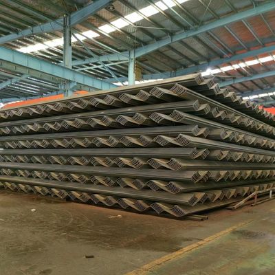 Hot Rolled 400*100 Sy295 Water-Resisting Z Type U Type Carbon Steel Sheet Pile for Building Structure