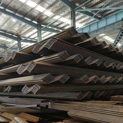 U Shape Steel Sheet Piles Piling Q355b / Sy295 / Sy390 / S320gp / S355gp Hot Rolled