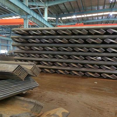 U Shape Steel Sheet Piles Piling Q355b / Sy295 / Sy390 / S320gp / S355gp Hot Rolled