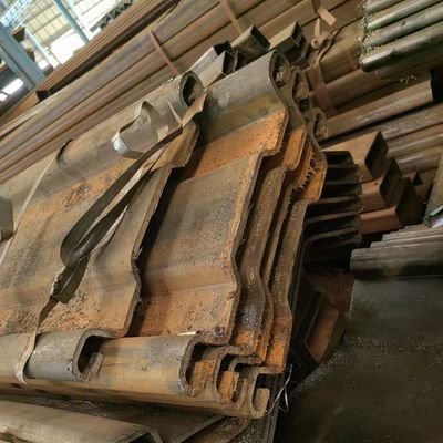 Z Type Hot Rolled Steel Sheet Pile Thickness 6.0mm 8.0mm 10.0mm Grade Q355B Q235B