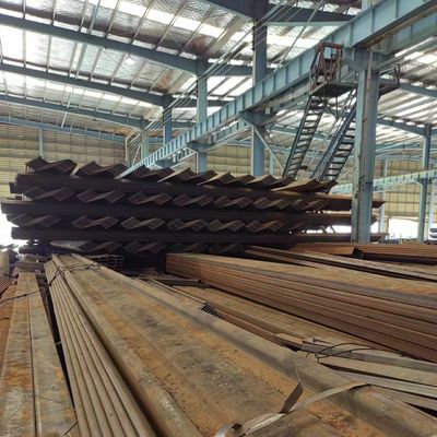 Z Type Hot Rolled Steel Sheet Pile Thickness 6.0mm 8.0mm 10.0mm Grade Q355B Q235B