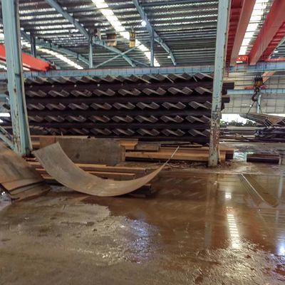 Hot Rolled Steel Sheet Pile / U Type Z Type  Thickness 2.0 - 14.0mm