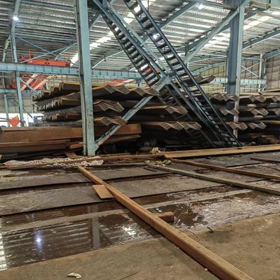Cold Formed Steel Sheet Pile Larsen Q235 Sy295 Sy390 Metal Sheet Piling U/Z 6m 12m