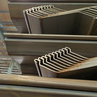 Larssen Steel Sheet Pile Sy290 Sy390 Used Black Color Piling Hot Rolled U Shaped