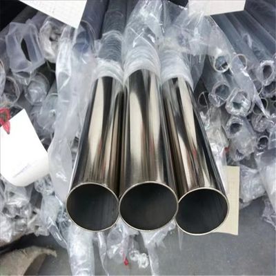 Outdiameter 38.1mm 50.8mm Stainless Steel Welded Pipe Bright Polishing for Handrail
