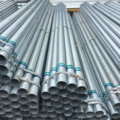 1.25 Inch/1.5 Inch Hot DIP Seamless Galvanized Steel Pipes / Welded Galvanized Steel Tube