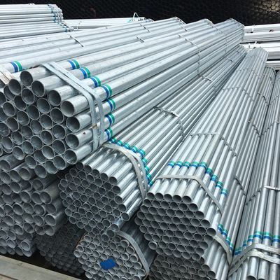 ASTM EN DIN GB Standard Galvanized Steel Pipe / ERW Welded Pipe HDG Pipe Tube
