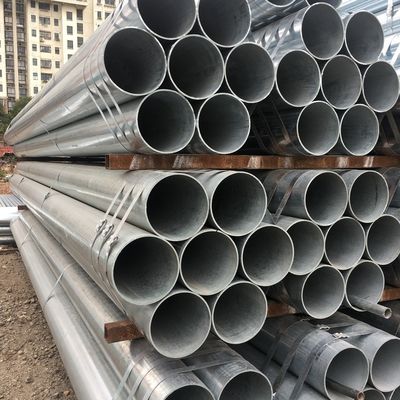 Z40 - Z350 Hot Dipped Galvanized Steel Pipe DN5 - DN200 SCH10S Glavanized Steel Tube
