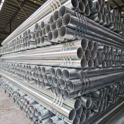 Z40 - Z350 Hot Dipped Galvanized Steel Pipe DN5 - DN200 SCH10S Glavanized Steel Tube