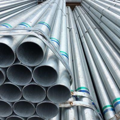 Galvanized Steel Pipe Tube DN10 - DN200 With SCH40S ASTM GGB DIN Standard For Scaffold