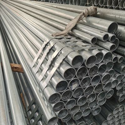 Galvanized Steel Pipe Tube DN10 - DN200 With SCH40S ASTM GGB DIN Standard For Scaffold