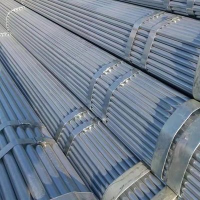 Hot Dip Galvanized Round Steel Pipe / GI Pipe Pre Galvanized Steel Pipe Galvanized Tube For Construction