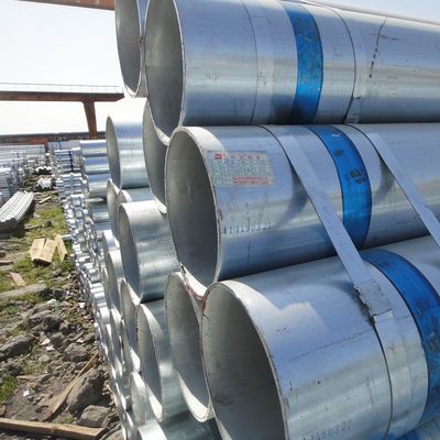 ASTM A53 Tube Hollow Section Round Gi Pipe Zinc Coated Q195 Q235 Q345 Hot Dipped Galvanized Steel Pipe Tube