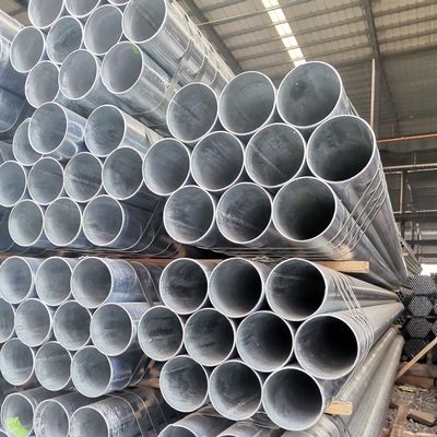 ASTM A53 Tube Hollow Section Round Gi Pipe Zinc Coated Q195 Q235 Q345 Hot Dipped Galvanized Steel Pipe Tube