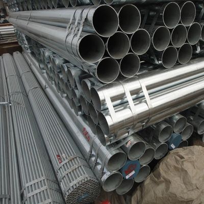 DN50 Hot Dip Galvanized Steel Pipe / GI Pipe Galvanized Steel Pipe Galvanized Tube For Greenhouse Frame