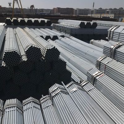 DN50 Hot Dip Galvanized Steel Pipe / GI Pipe Galvanized Steel Pipe Galvanized Tube For Greenhouse Frame