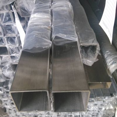 Grade 304 Stainless Steel Square Pipe / Rectangle Pipe Tube Welded Stainless Steel Pipes