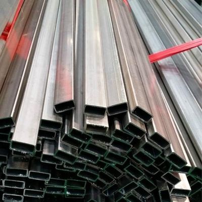 Bright Polished 201 304 Stainless Steel Square Pipe Tube for Windows Diameter 10*10 - 50*50mm
