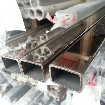 Bright Polished 201 304 Stainless Steel Square Pipe Tube for Windows Diameter 10*10 - 50*50mm